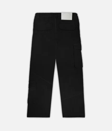 Vicinity Asymmetrische Cargohose Schwarz