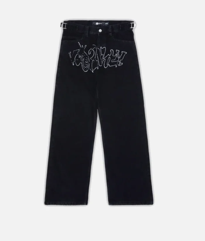 Vicinity Chenille Havoc Jeans Schwarz / Weiß