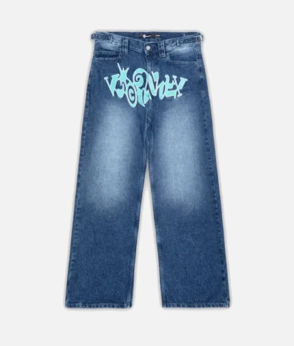 Vicinity Havoc Jeans Dunkel Blau / Türkis