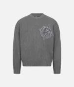 Vicinity V-Logo Knitwear Dunkel Grau