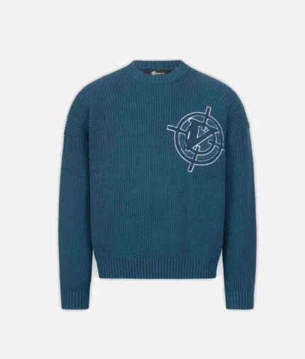 Vicinity V-Logo Knitwear Mitternachts Blau